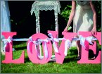 LOVE - буквы